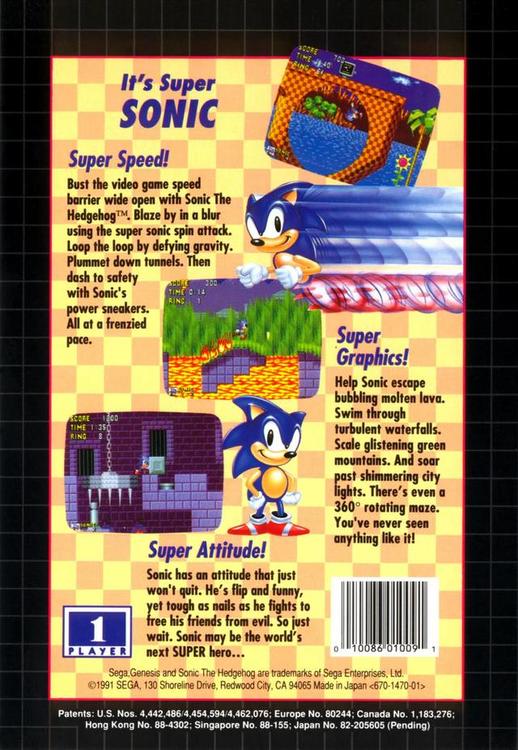 SONIC THE HEDGEHOG