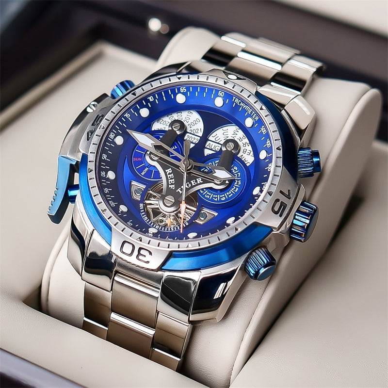 Men's Mechanical Watch Large Dial Waterproof Strong Luminous EX-STOCK Canada