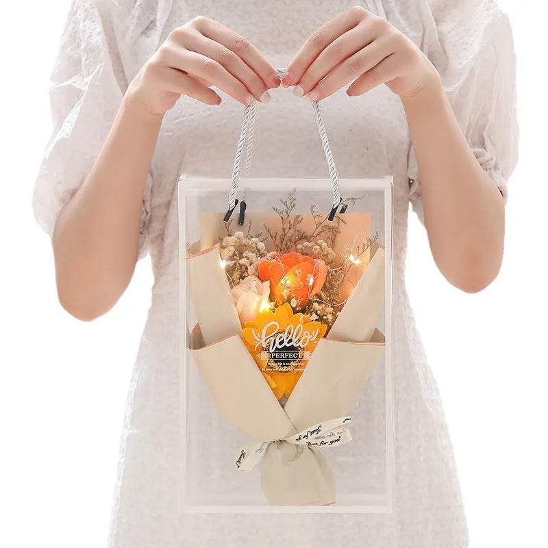 Soap Rose Bundle Gift Box - EX-STOCK Canada