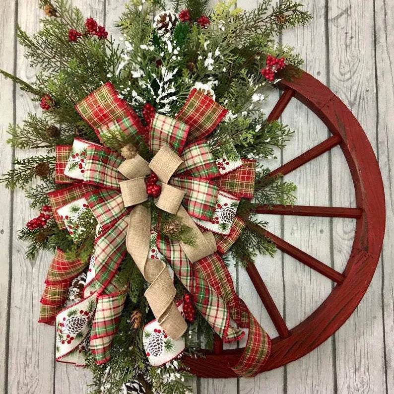 Christmas Door Hanging Christmas Wall Decoration - EX-STOCK Canada