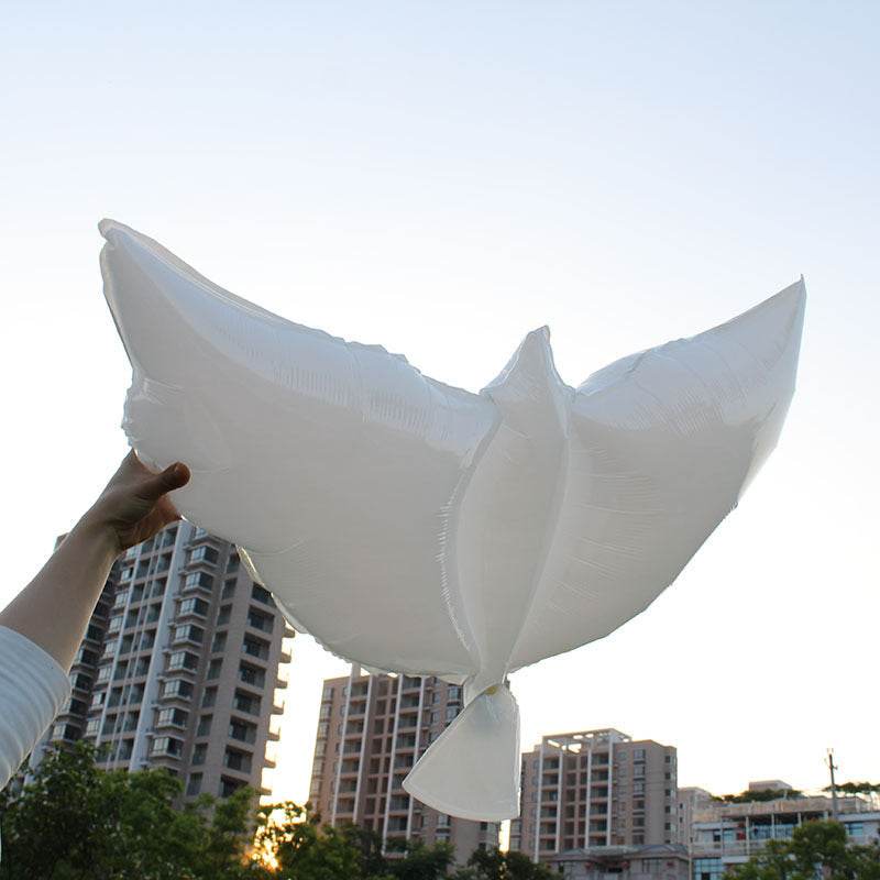 peace pigeon aluminum film balloon - EX-STOCK Canada