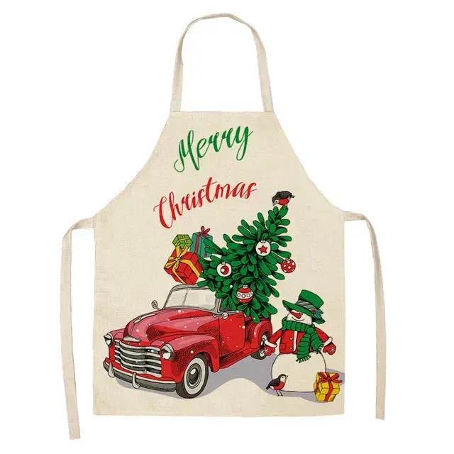 Personalized Christmas Aprons gifts idea for chefs bakers - EX-STOCK Canada