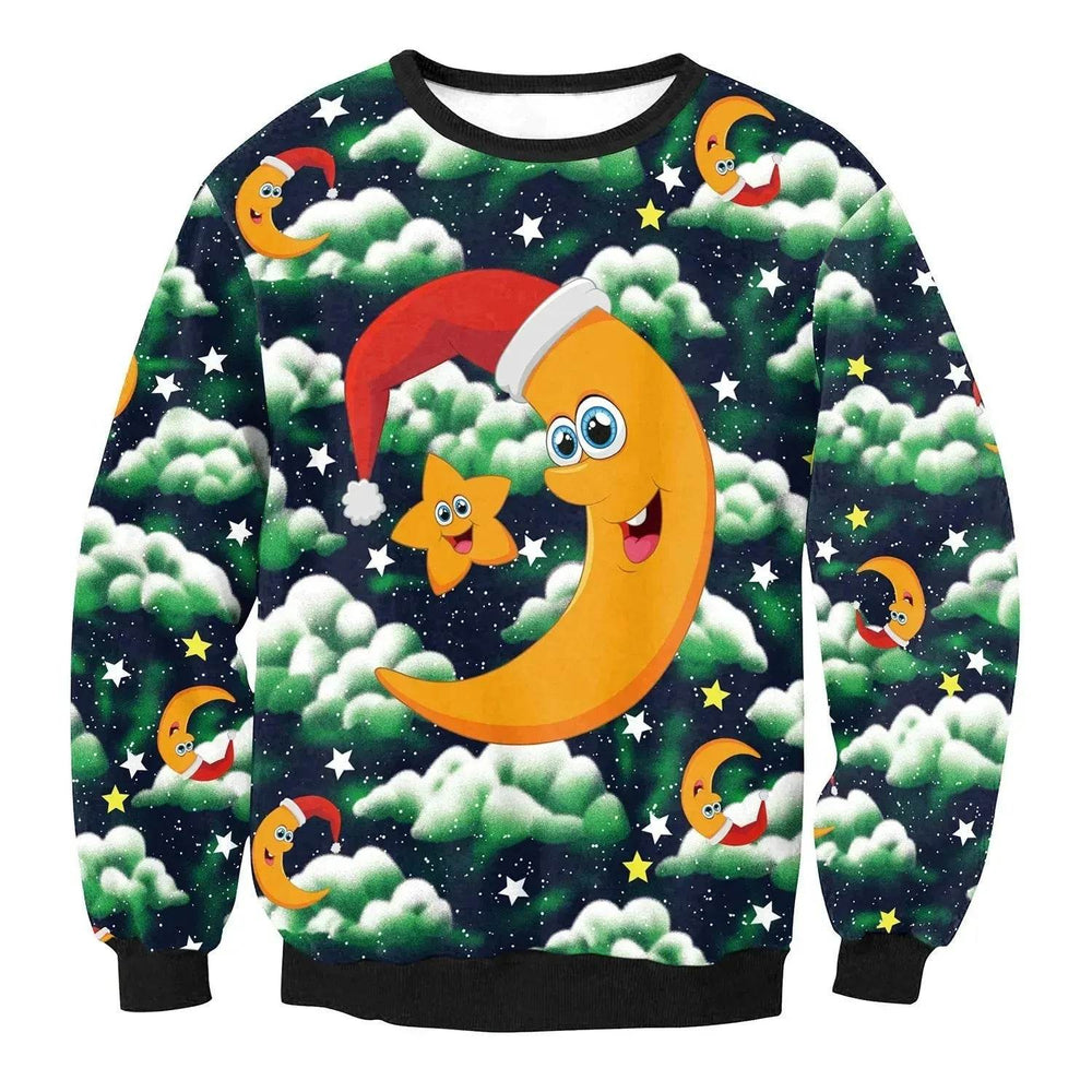 UGLY CHRISTMAS SWEATER Vacation Santa Elf Funny Womens Men Sweaters Tops Autumn Winter Clothing - EX-STOCK Canada
