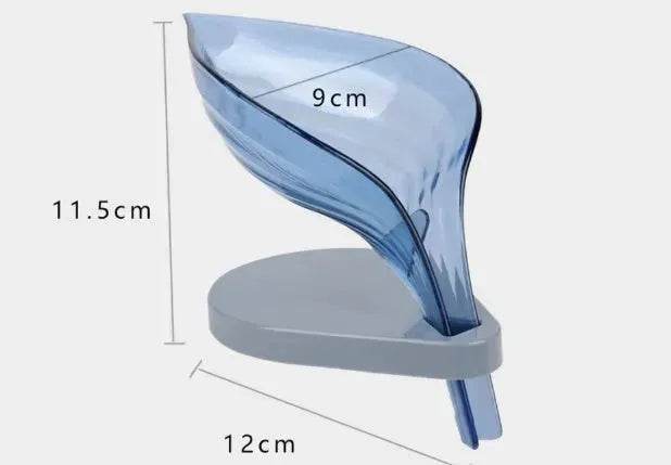 Leaf shaped Suction Soap dish - EX-STOCK Canada