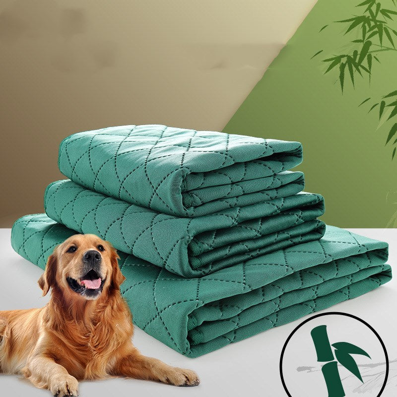 Natural Bamboo Fiber Pet Fixed-point Training Deodorant Moisture-proof Dog Pad EX-STOCK Canada