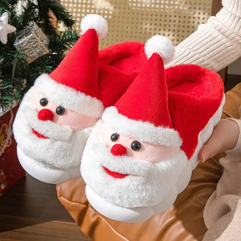 Santa Claus Home Thick-soled Non-slip Slippers - EX-STOCK Canada