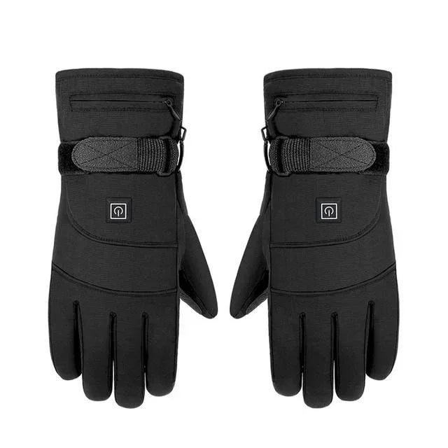 Winter Electric Heated Gloves Motorcycle Touch Screen Gloves EX-STOCK Canada