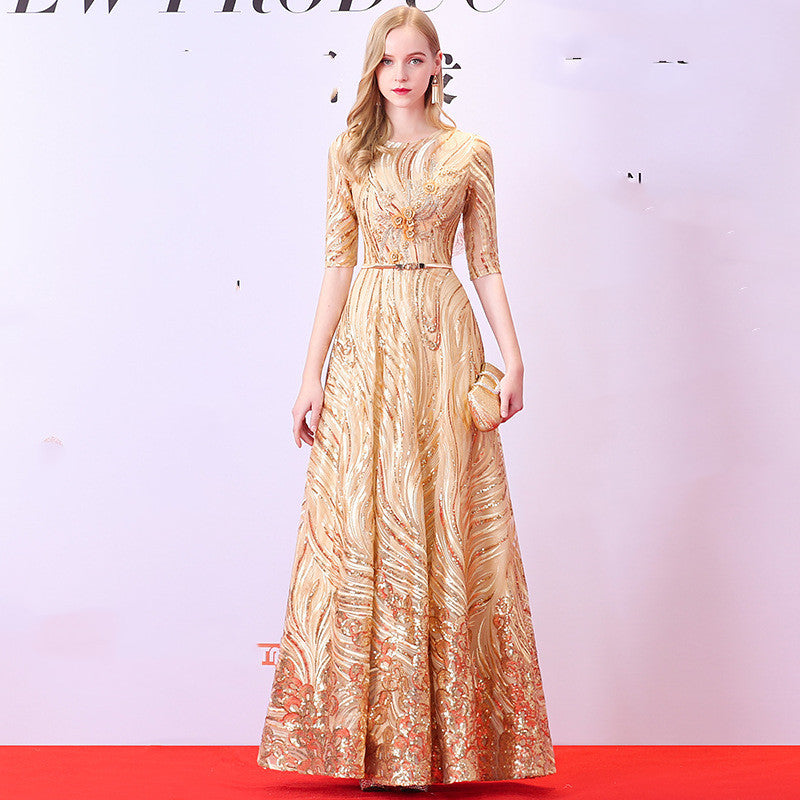 Banquet Elegant And Elegant Dinner Party Host Dress EX-STOCK Canada