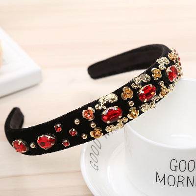 Headband Pearl Rhinestone Hair Accessories - EX-STOCK Canada