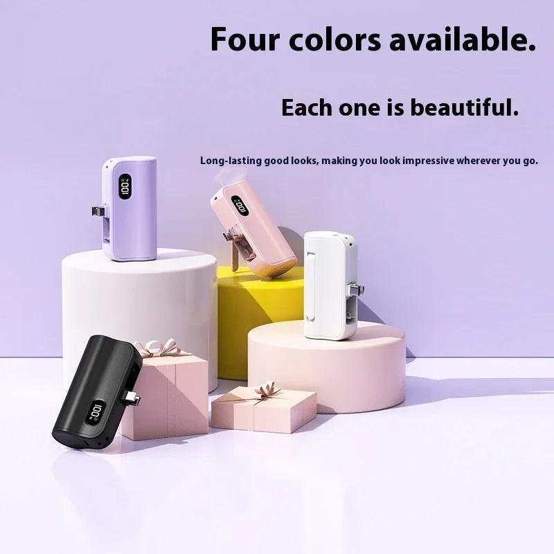 Power Bank Tascabile Mini Capsule Certificazione 3c 5000 MAEX-STOCK Canada