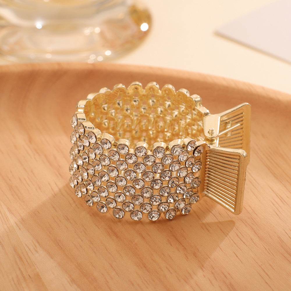Decorative Ponytail Hair Clip Pearl Rhinestone Claw Clip - EX-STOCK Canada