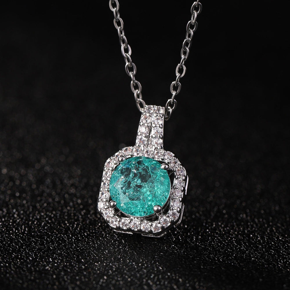 Collier Pendentif Bouteille de Parfum Femme Plein Diamant - EX-STOCK Canada