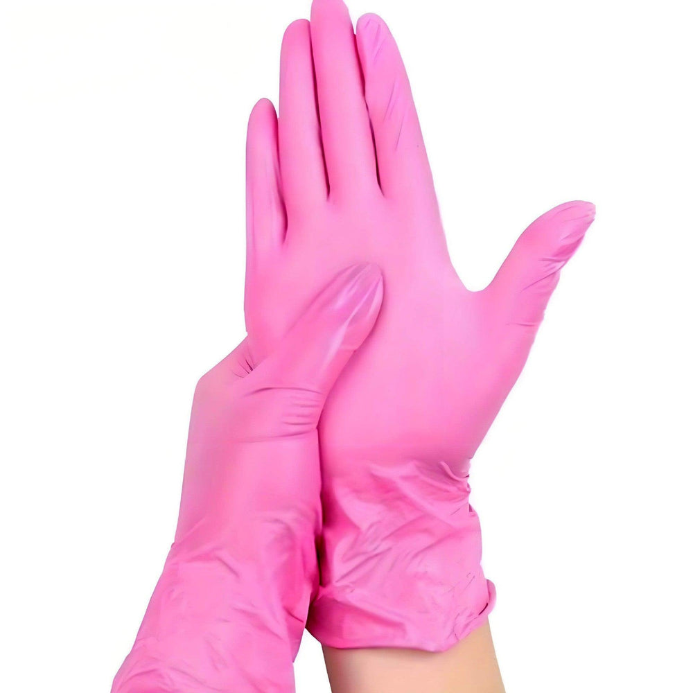 Gants jetables en nitrile épaissis de qualité alimentaire étanches