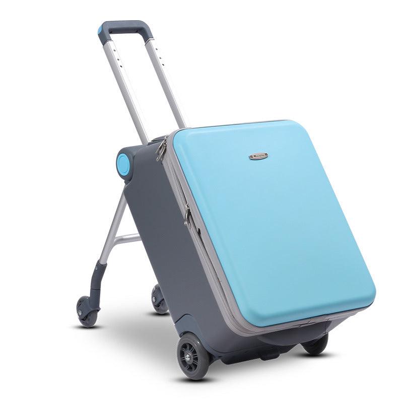 Kinder können sitzen und fahren Multifunktionaler Trolley-Koffer | EX-STOCK Canada