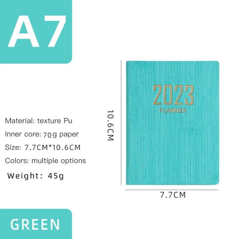 Mini Notebook 365 Days Portable Pocket Notepad Daily Weekly Agenda Planner - EX-STOCK Canada