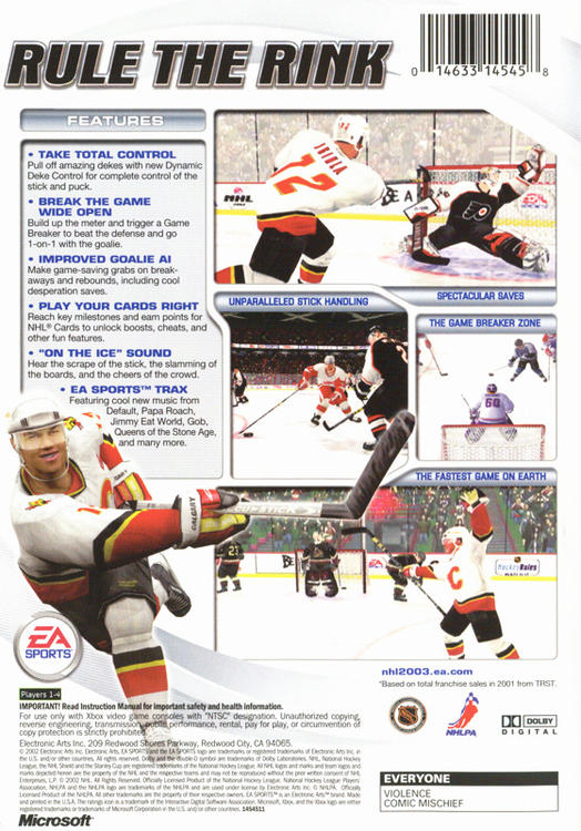 NHL 2003
