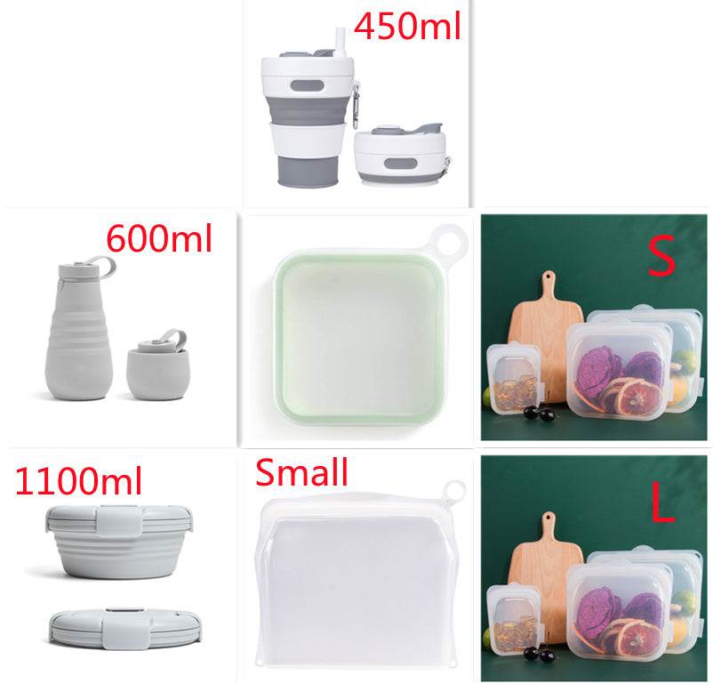 Portable Lightweight Silicone Kids Sandwich Container - EX-STOCK Canada