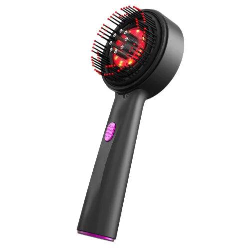 Peigne de Massage Électrique pour la Maison Peigne de Drainage du Cuir Chevelu Lumière Rouge Peigne Anti-dérapant Soin des Cheveux Peigne de Massage MultifonctionEX-STOCK Canada