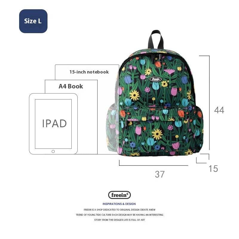 Original Niche Printed Backpack For Women - EX-STOCK Canada