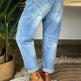 Jeans High-waisted Jeans Summer Jeans Loose Slim Jeans Straight Daddy Pants - EX-STOCK Canada