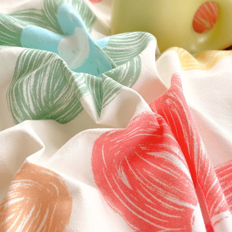 3 Piece Spring Floral Duvet Cover Set For Women Adults Home Bedroom Flowers Bedding Set With 2 Pillowcases Twin Full Queen King Size EX-STOCK Canada