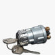 Vehicle Car Pure Copper Foot Ignition switch Lock With Key - EX-STOCK Canada