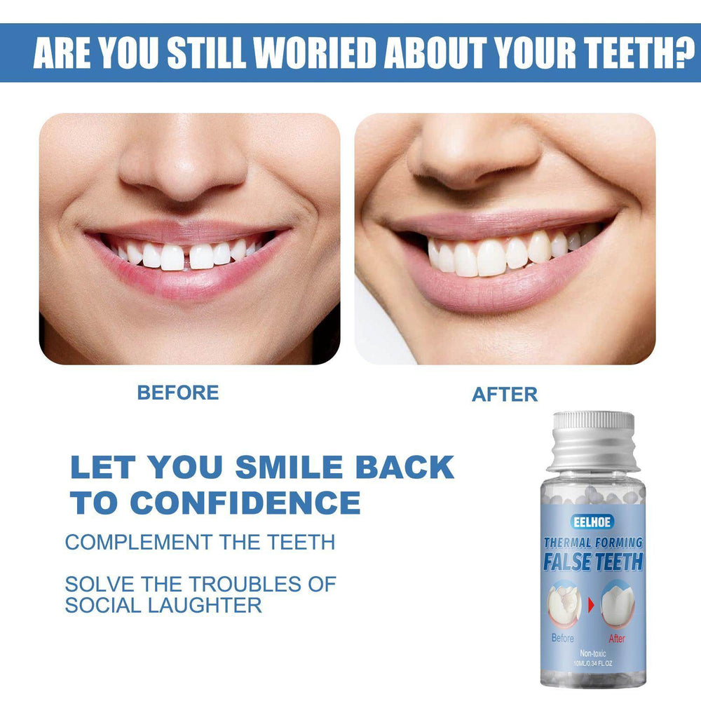 Easy-to-use Tooth Shaping Glue Video Beauty Denture Correction Temporary Filling - EX-STOCK Canada