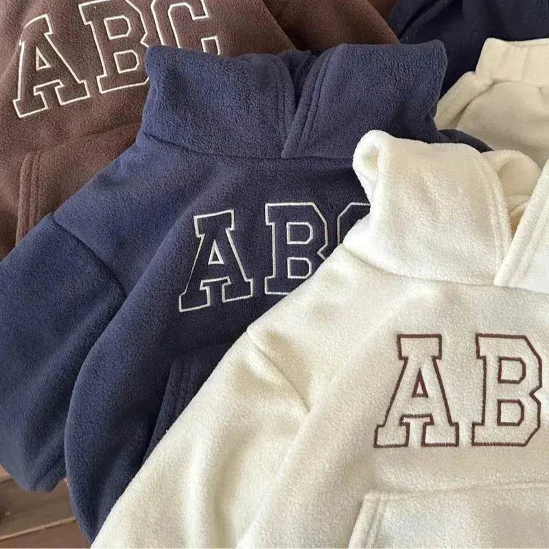 Children Unisex Sports Brushed Hoody Trousers Suit Unisex Hoodie two piece for kids - EX-STOCK Canada