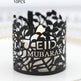 MOQ200 Ramadan Electronic Candle Lampshade Laser Cutout - EX-STOCK Canada