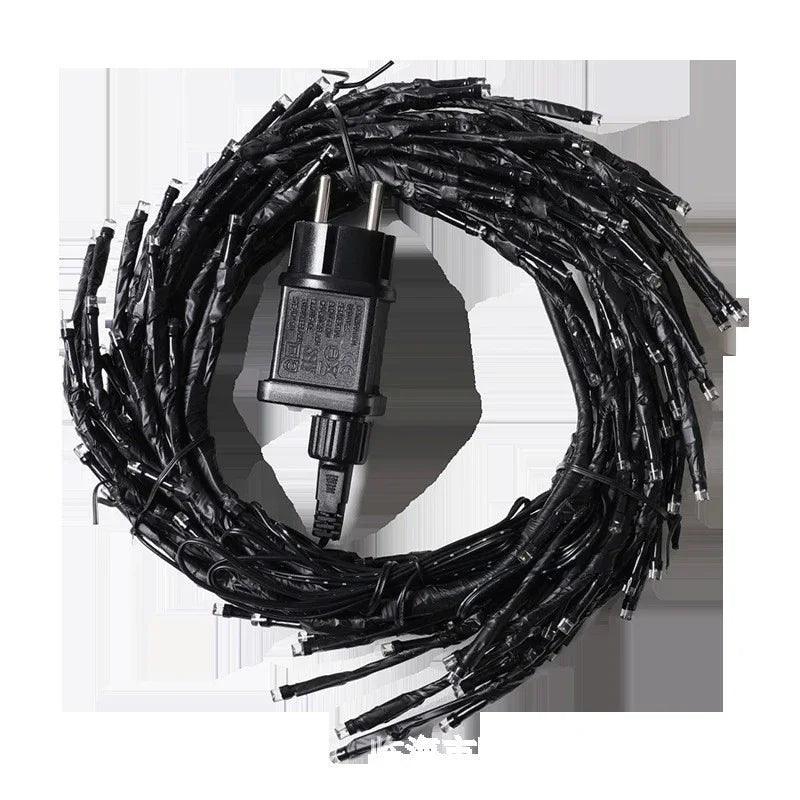 Lampada di Rattan con Foglie di Natale a LED per Camera da Letto Illuminazione InternaEX-STOCK Canada