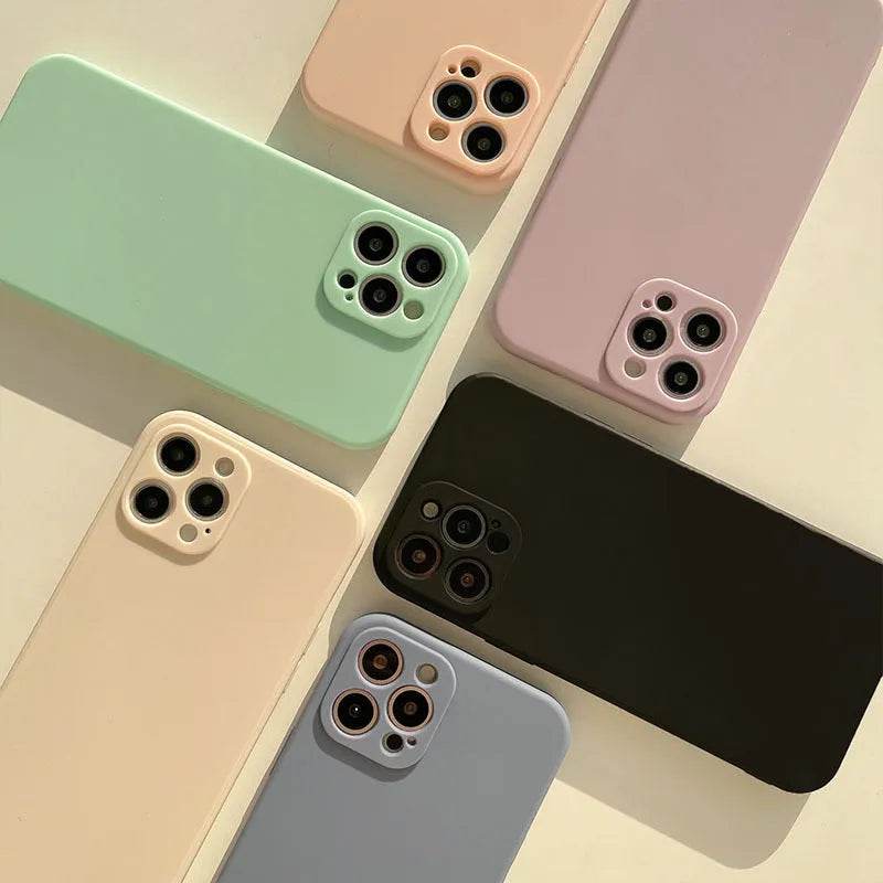 Original Liquid Silicone Frosted Phone Case - EX-STOCK Canada