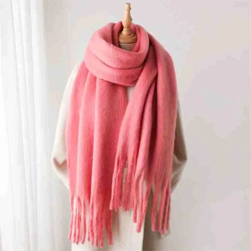 Women's Winter Scarf Cashmere Warm Soft Shawl - EX-STOCK Canada