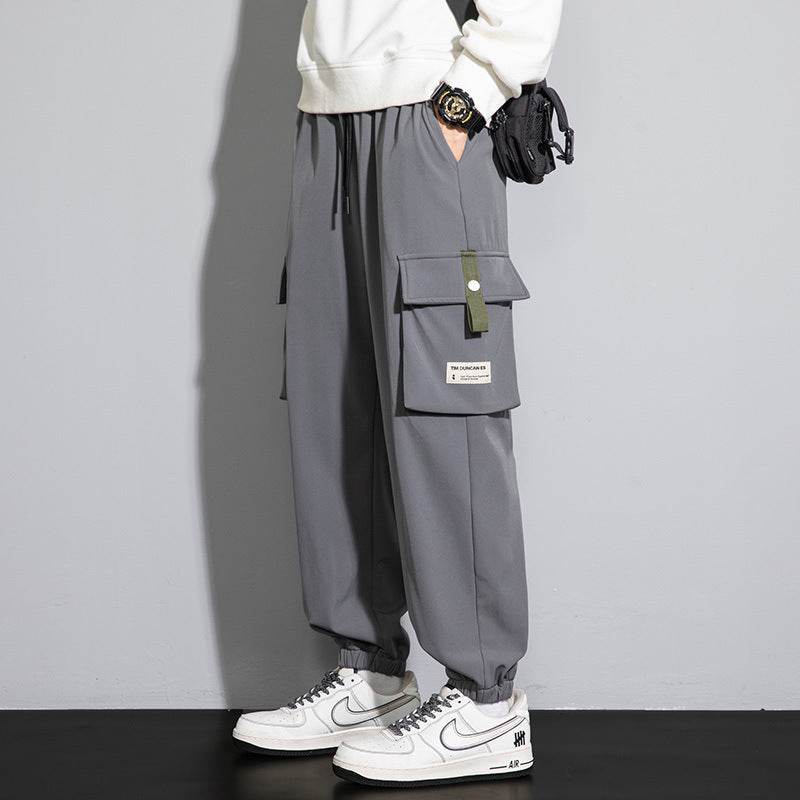 Plus Size Men's Workwear Bag Fall Loose Tappered Cargo Pant trouser - EX-STOCK Canada