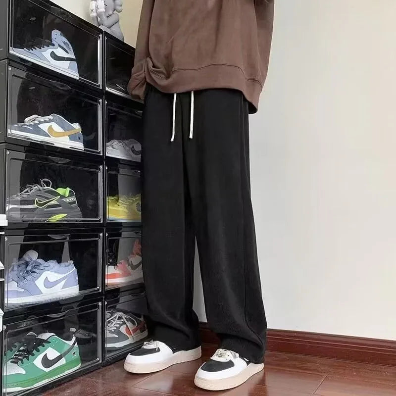 Men's Spring Drape Loose Casual Trousers EX-STOCK Canada