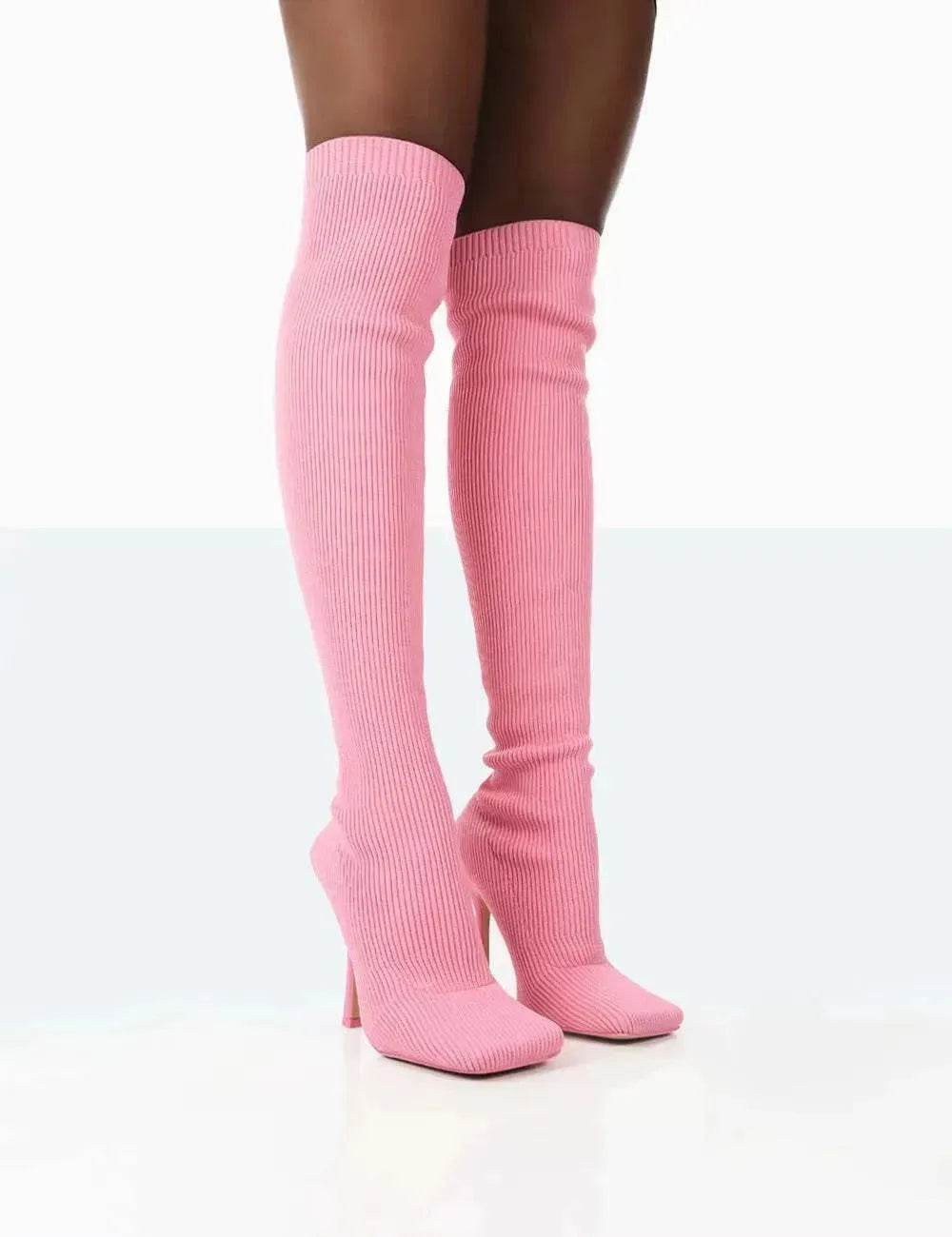 Thigh High Boots Women Over The Knee Long Boots Fashion Shoes - EX-STOCK Canada