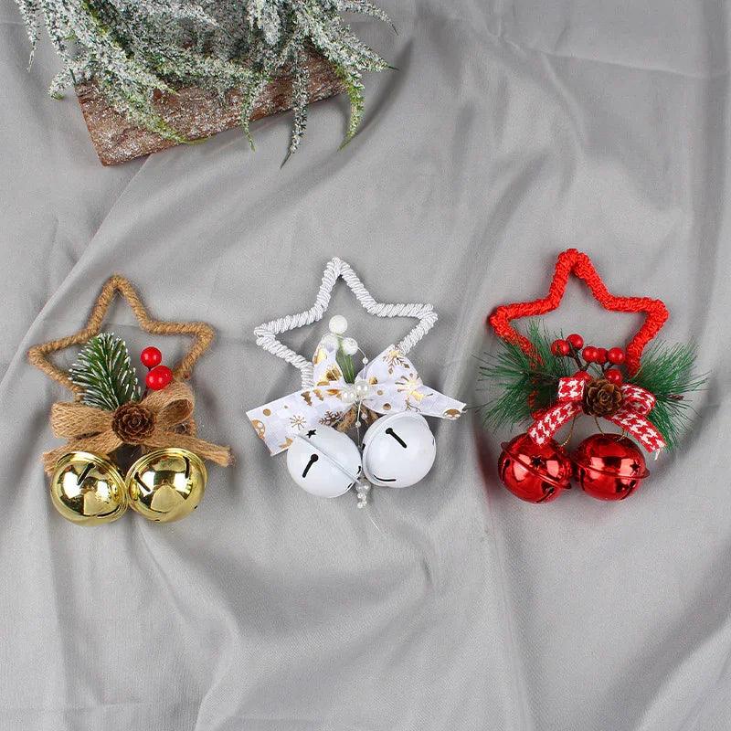 Ciondolo Accessori Campanella Stella di Natale a Cinque PunteEX-STOCK Canada