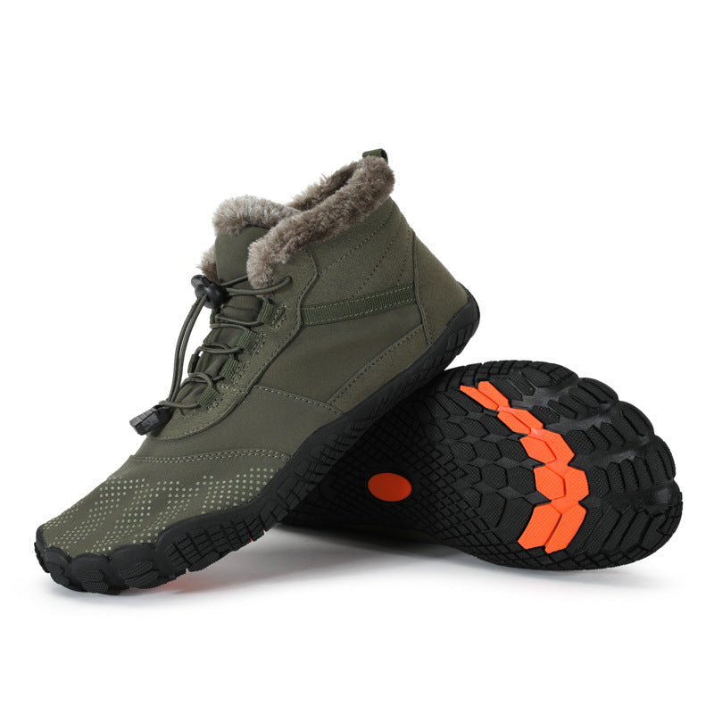 Waterproof fleece-lined winter hiking boots – product view 6