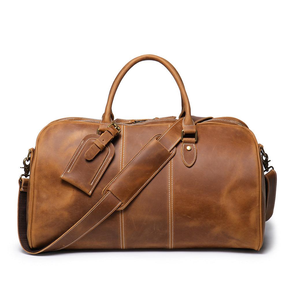Retro Neue Herren Echtes Leder Tragbare Reisetasche | EX-STOCK Canada