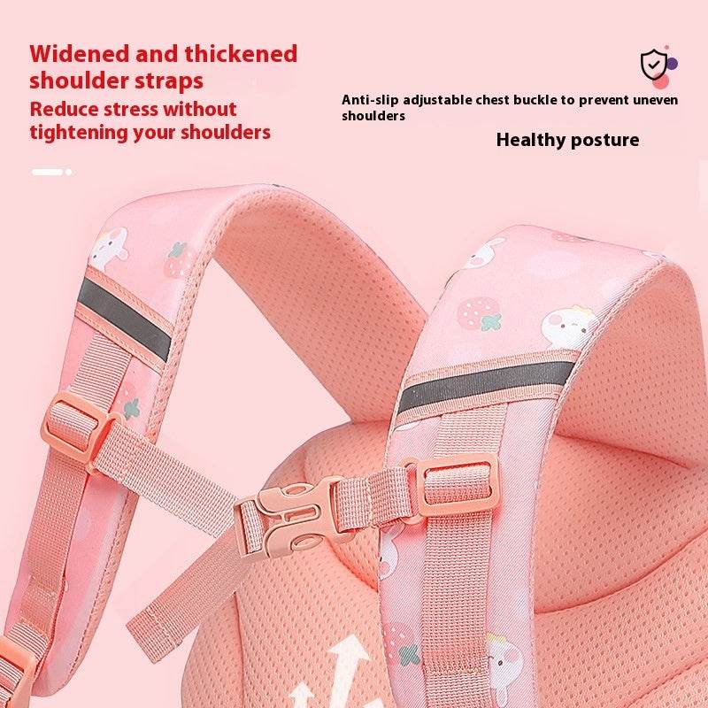 6-12-year-old Primary School Children Girls Backpack Large Capacity Schoolbag - EX-STOCK Canada