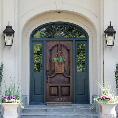 Modern Outdoor Waterproof Wall Lights fixture Support Many Types Of Bulb-2 Packs - EX-STOCK Canada