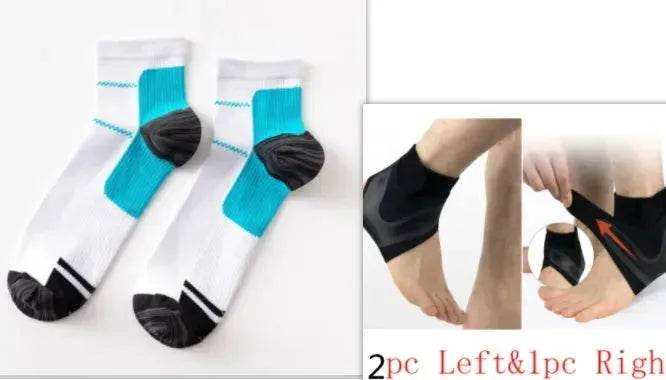 Ankle Support Brace for sprain Ankle Elastic Ankle Sleeve - EX-STOCK Canada