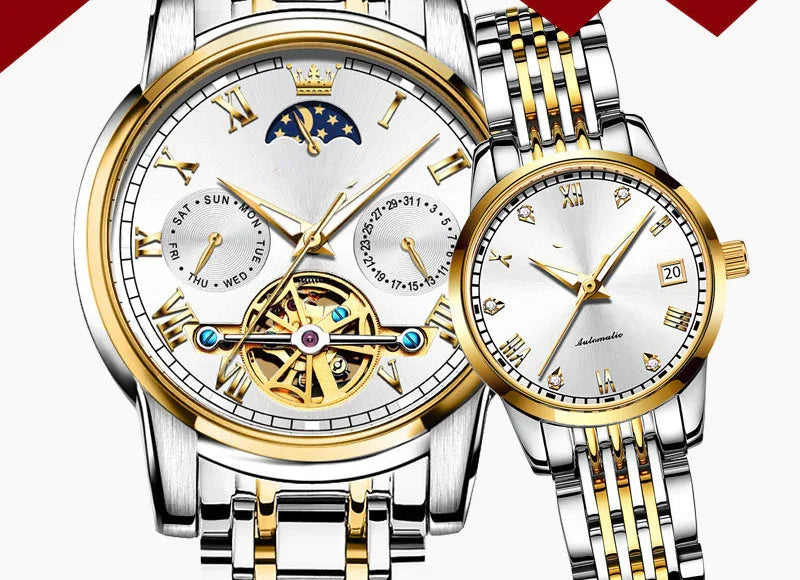 Couple's Automatic Pair Of Mechanical Watches EX-STOCK Canada
