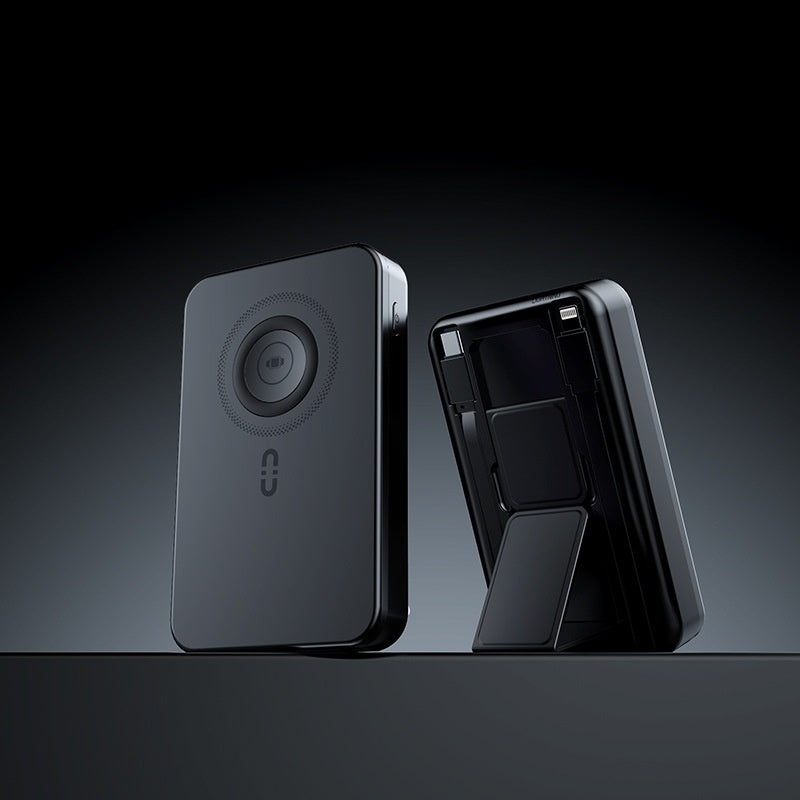 Magnetic Wireless Charger Power Bank 10000mAh – Black