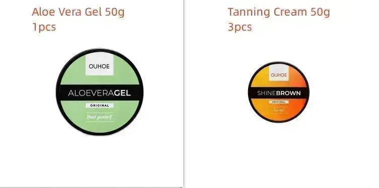 Intensive Tanning Luxe Gel Body Tanning Cream After Sun Repair Combination Aloe Vera Gel Wheat Complexion Beach Bronzer Summer Gadgets - EX-STOCK Canada