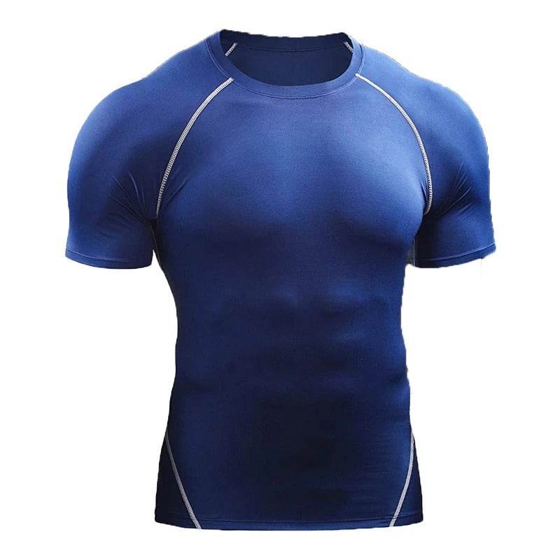 Quick Drying Men Short Sleeve Exercise Running Workout T-shirt Top - EX-STOCK Canada