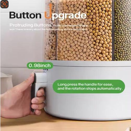 Contenitori per la conservazione del riso Contenitori per cereali Alimentari Contenitori per alimenti per animali Secchio Yikexiomi