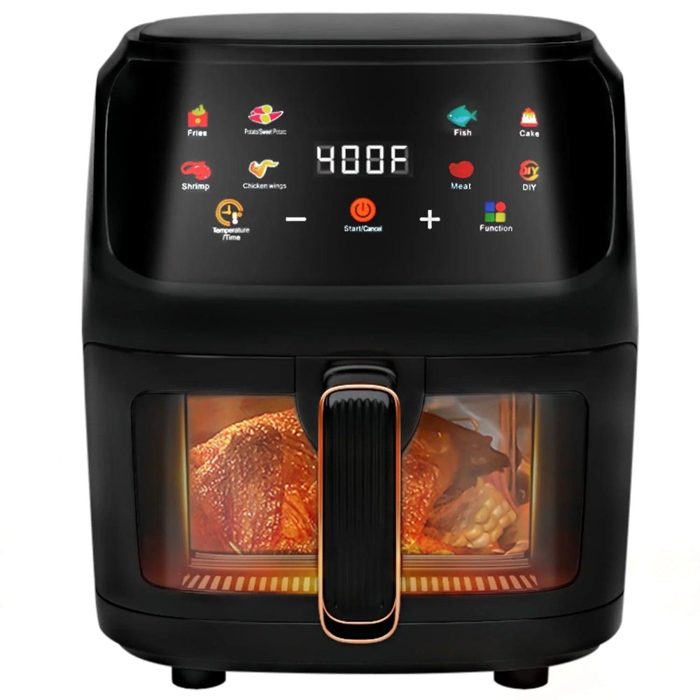 Friggitrice ad Aria 7,5 QT, Schermo Digitale Touch, Finestra VisibileEX-STOCK Canada