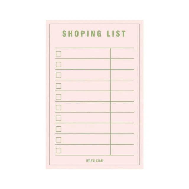 Daily Weekly Notepad Planner Tearable Message Memo Book - EX-STOCK Canada