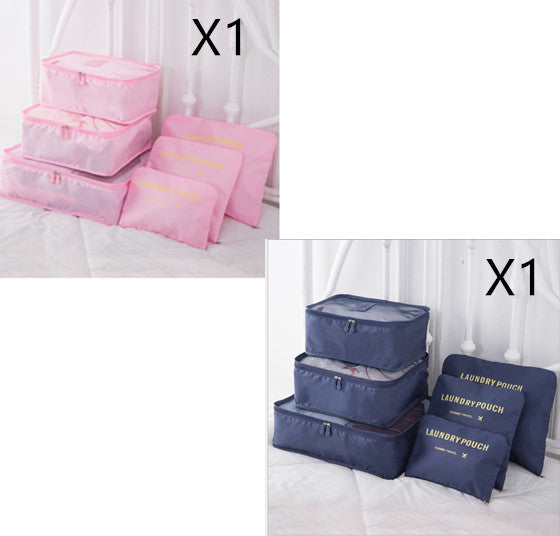 6 PCS Travel Storage Bag Set for Clothes Tidy Organizer EX-STOCK Canada