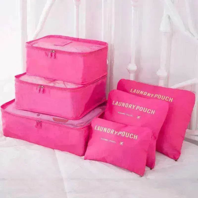 6 Pcs Travel Storage Bag Set For Clothes - EX-STOCK Canada